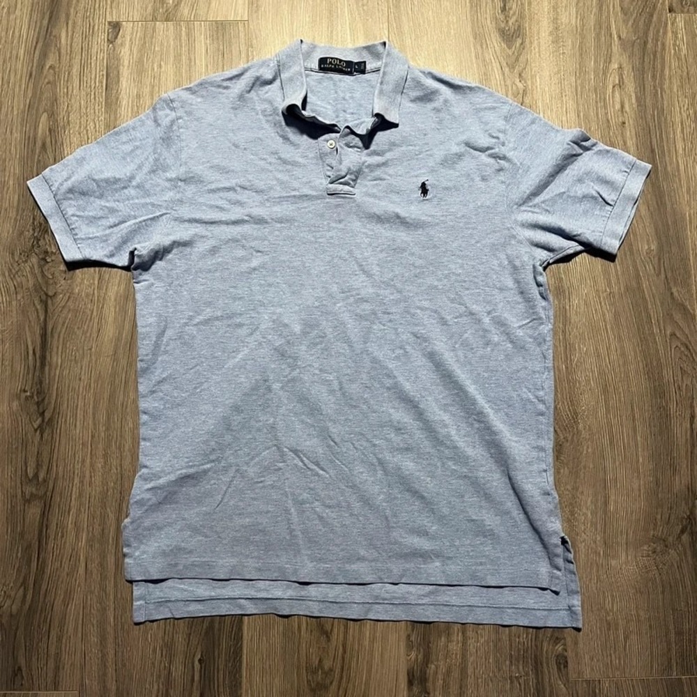 Polo Ralph Lauren Light Blue Collared Shirt